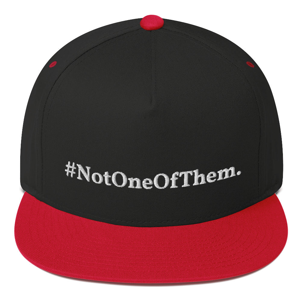 "#NotOneOfThem." Snapback