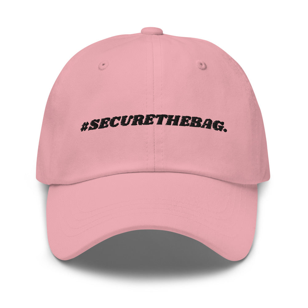 "#SecureTheBag." Dad Hat