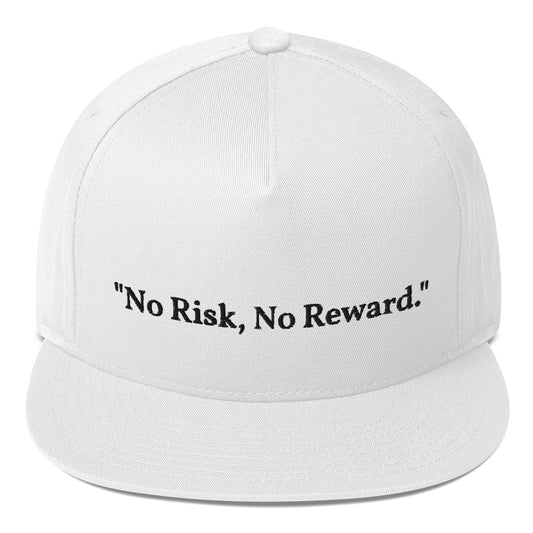 "No Risk, No Reward." Snapback